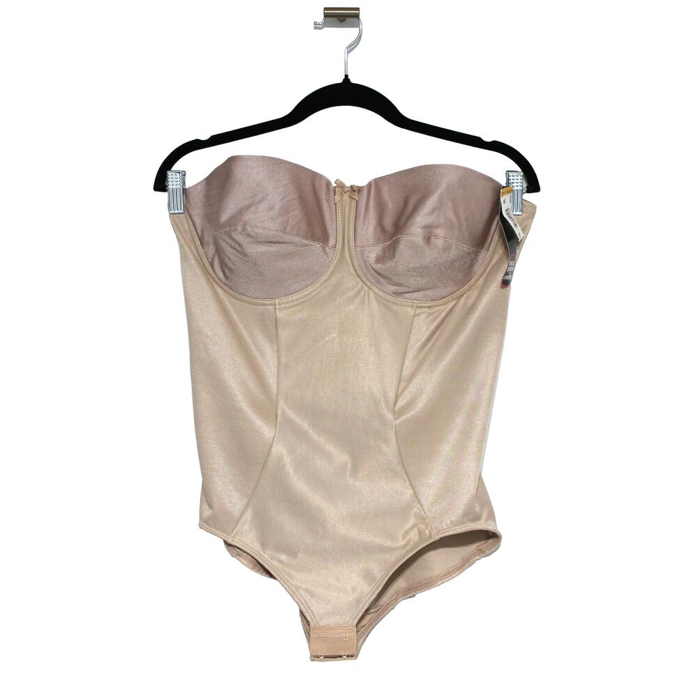 Miraclesuit Strapless Body Briefer Extra Firm Control Size 42C NWT